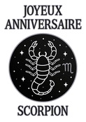 Scorpion : anniversaire mystérieux et étoilé